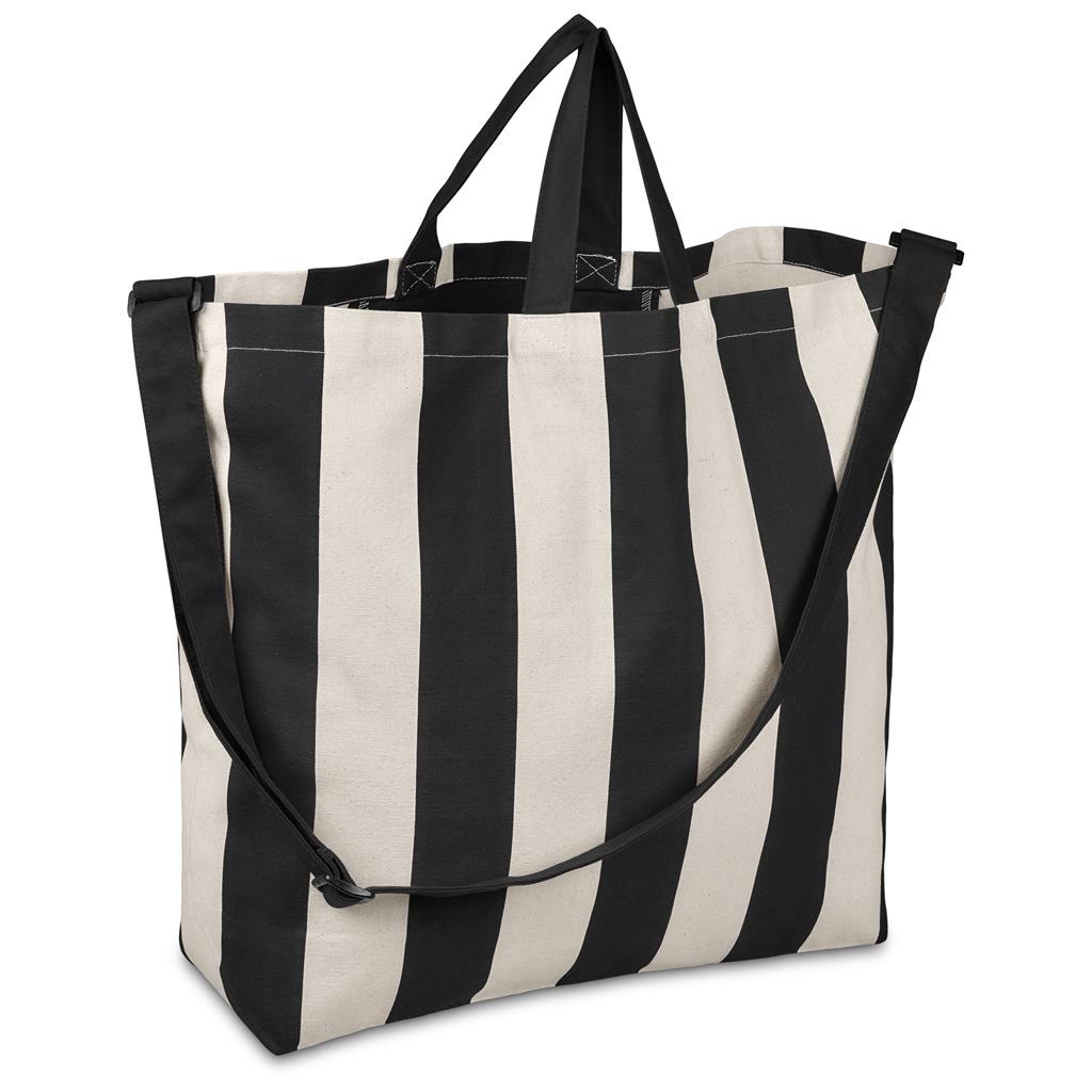 Okiyo Natsuri Recycled Cotton Canvas Large Beach Bag - Image 4