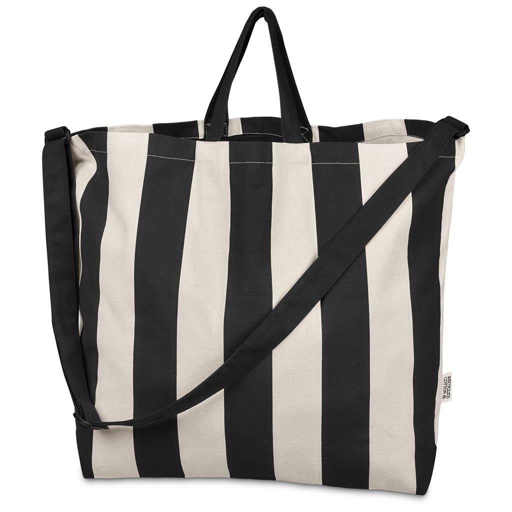 Okiyo Natsuri Recycled Cotton Canvas Large Beach Bag - Image 7