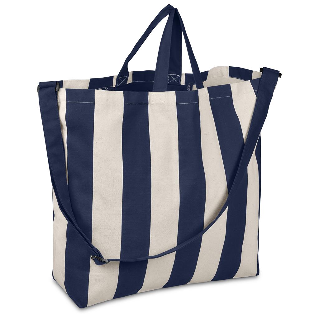 Okiyo Natsuri Recycled Cotton Canvas Large Beach Bag - Image 17